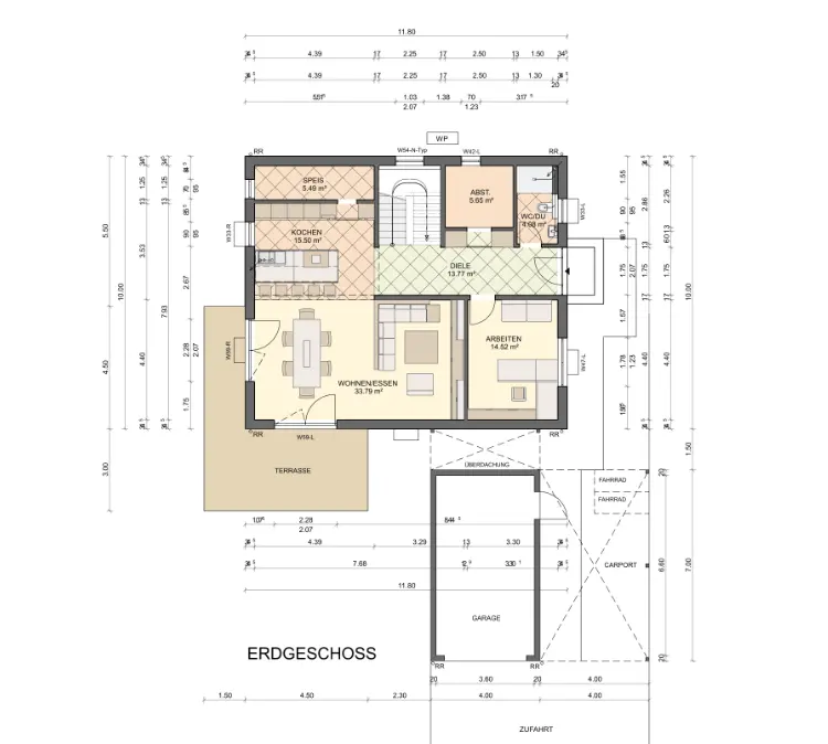 Grundriss Erdgeschoss