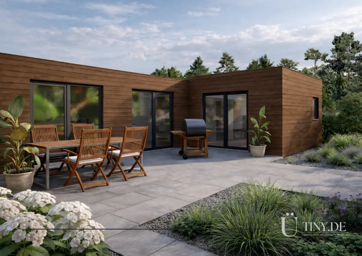 UE-Tiny Terrassenseite Nahansicht