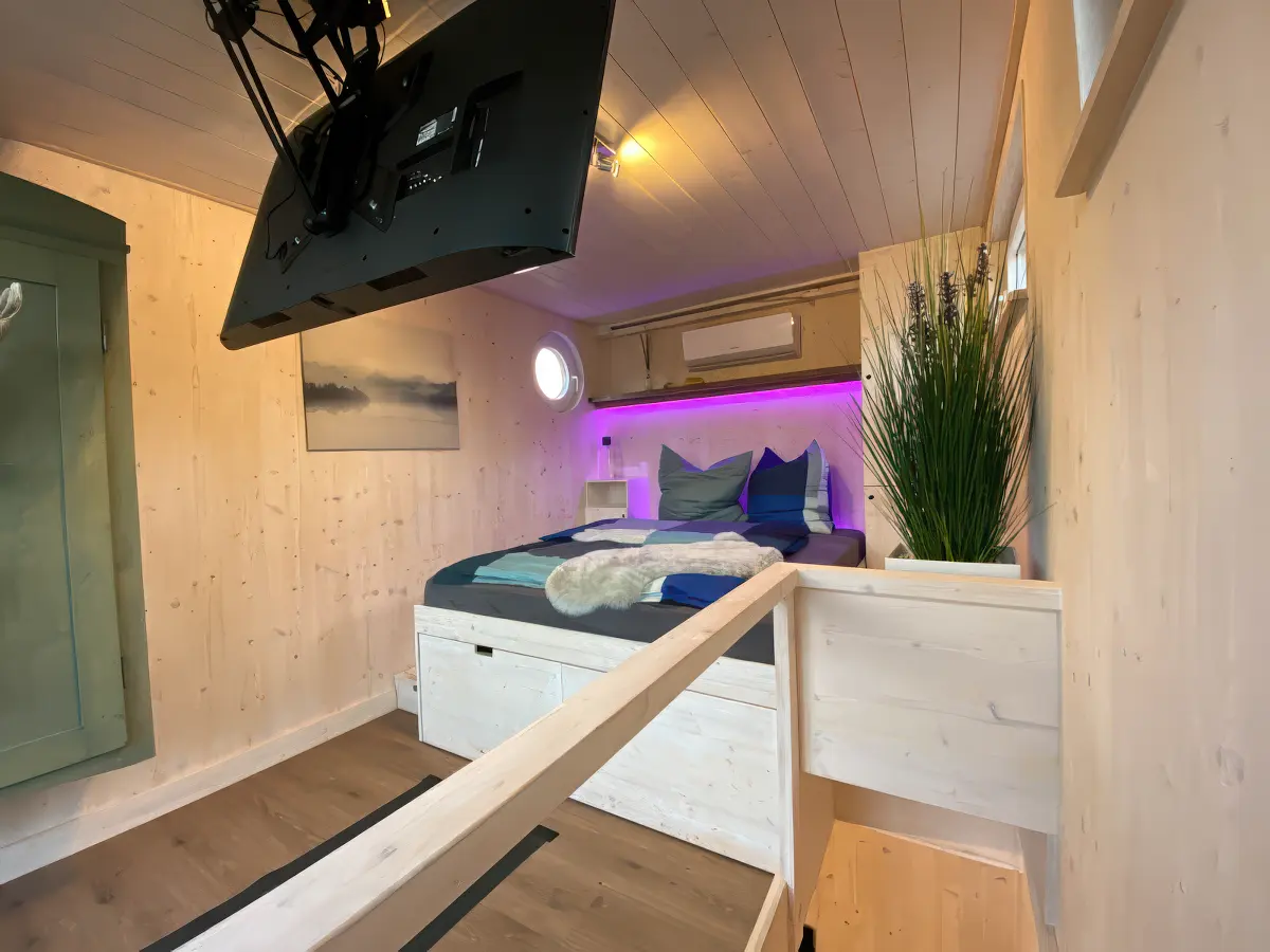 UEG-Tiny Schlafzimmer im Obergeschoss