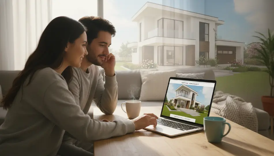 Gemeinsame Planung am Laptop