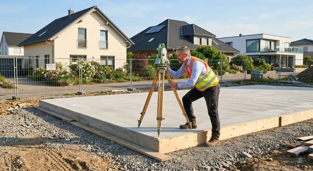 Vermessung Baustelle