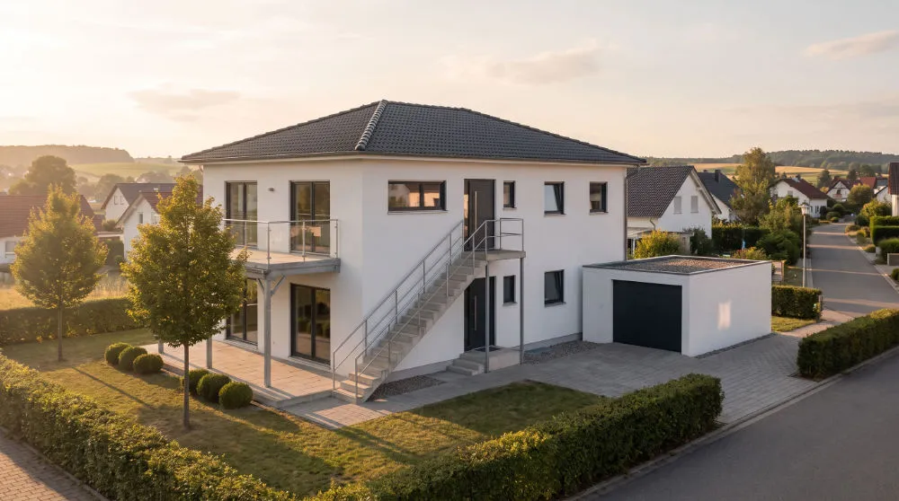 ZFH Duo Individual, Zweifamilienhaus, Außenansicht