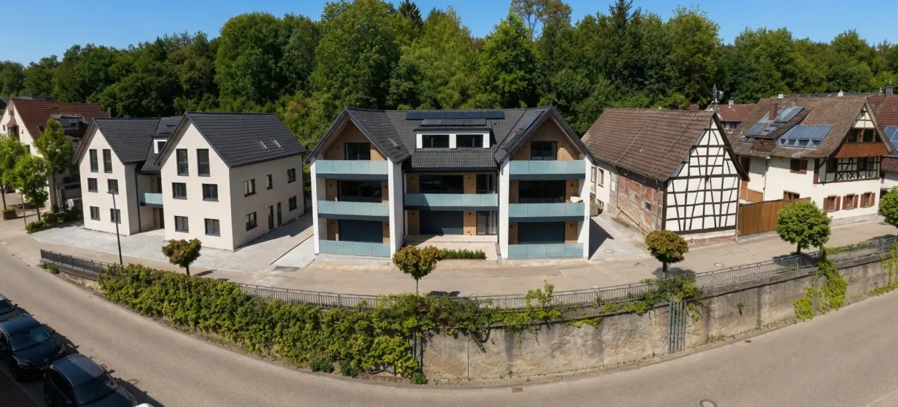 Mehrfamilienhaus in Holzständerbauweise in Freiburg