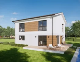 Zweigeschossiges Haus